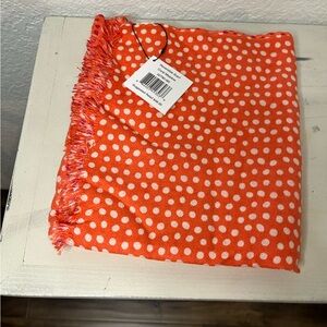 NWT Vera Bradley Reversible Scarf in coral meadow for Fall Casual Cozy Wrap